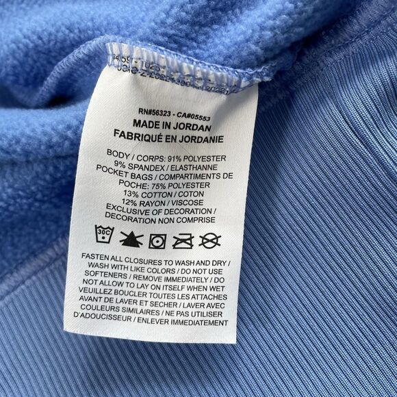 Nike Therma-Fit One Womens Full Zip Hooded Sweatshirt Blue Plus Size 2X - Picture 5 of 12